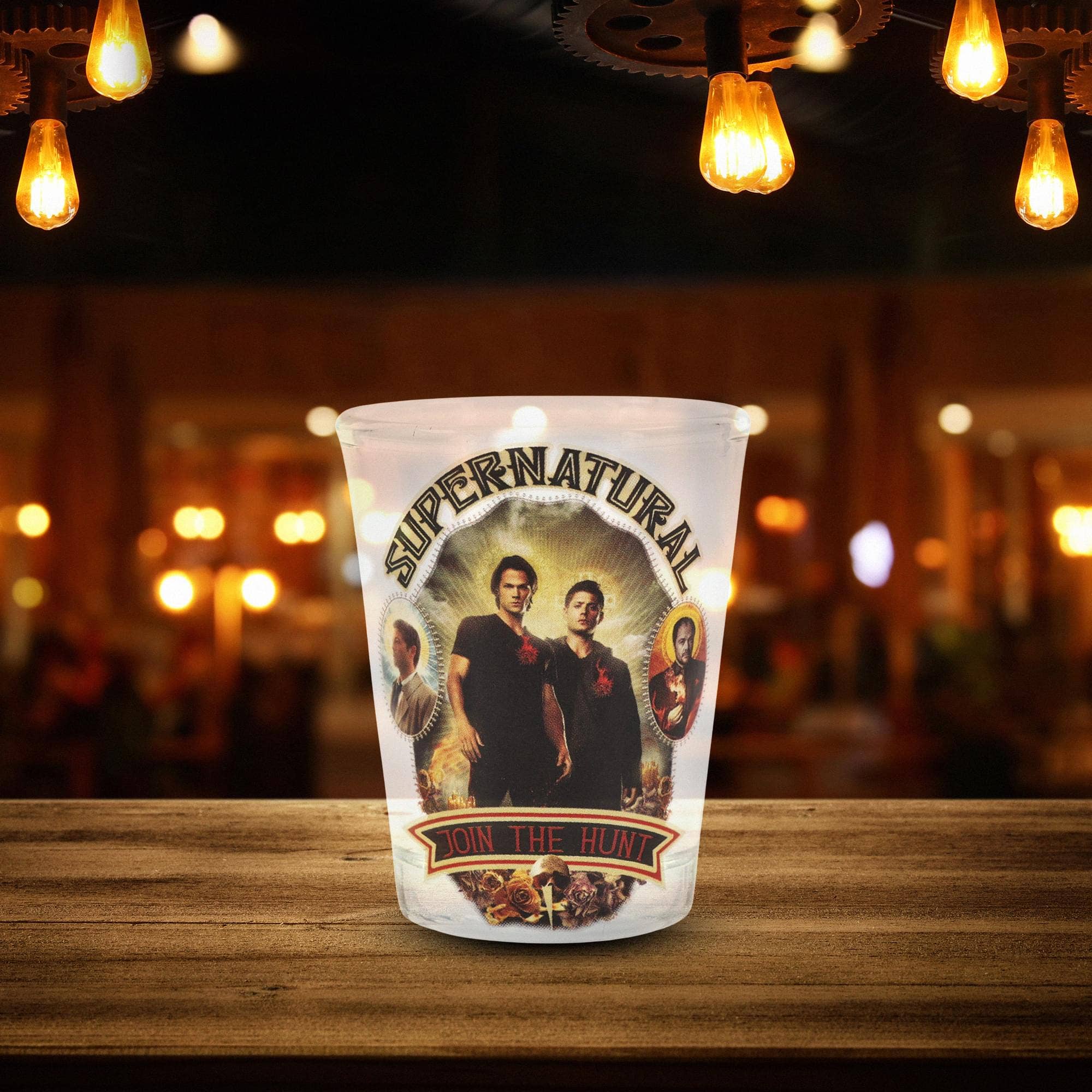 Supernatural Join The Hunt 1.5oz Mini Glass