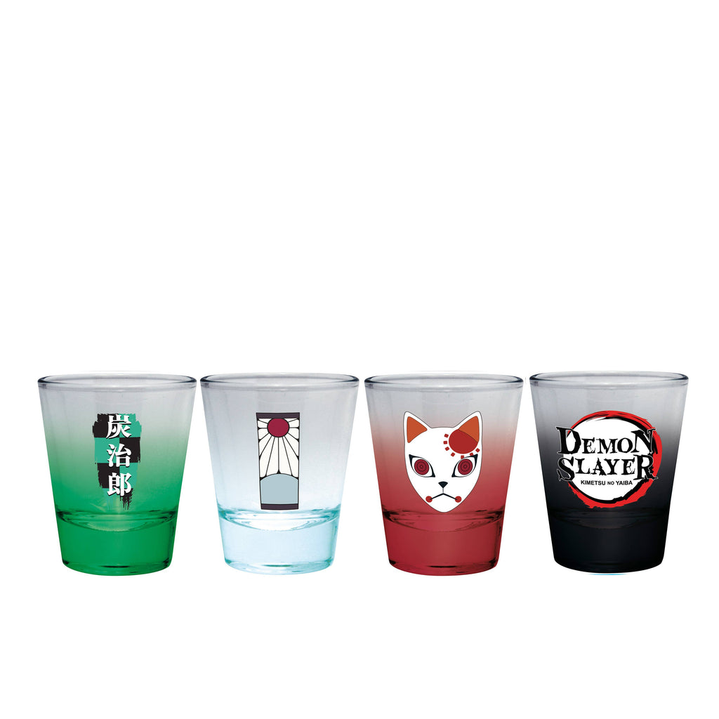 Demon Slayer Tanjiro Shot Glasses 4pcs