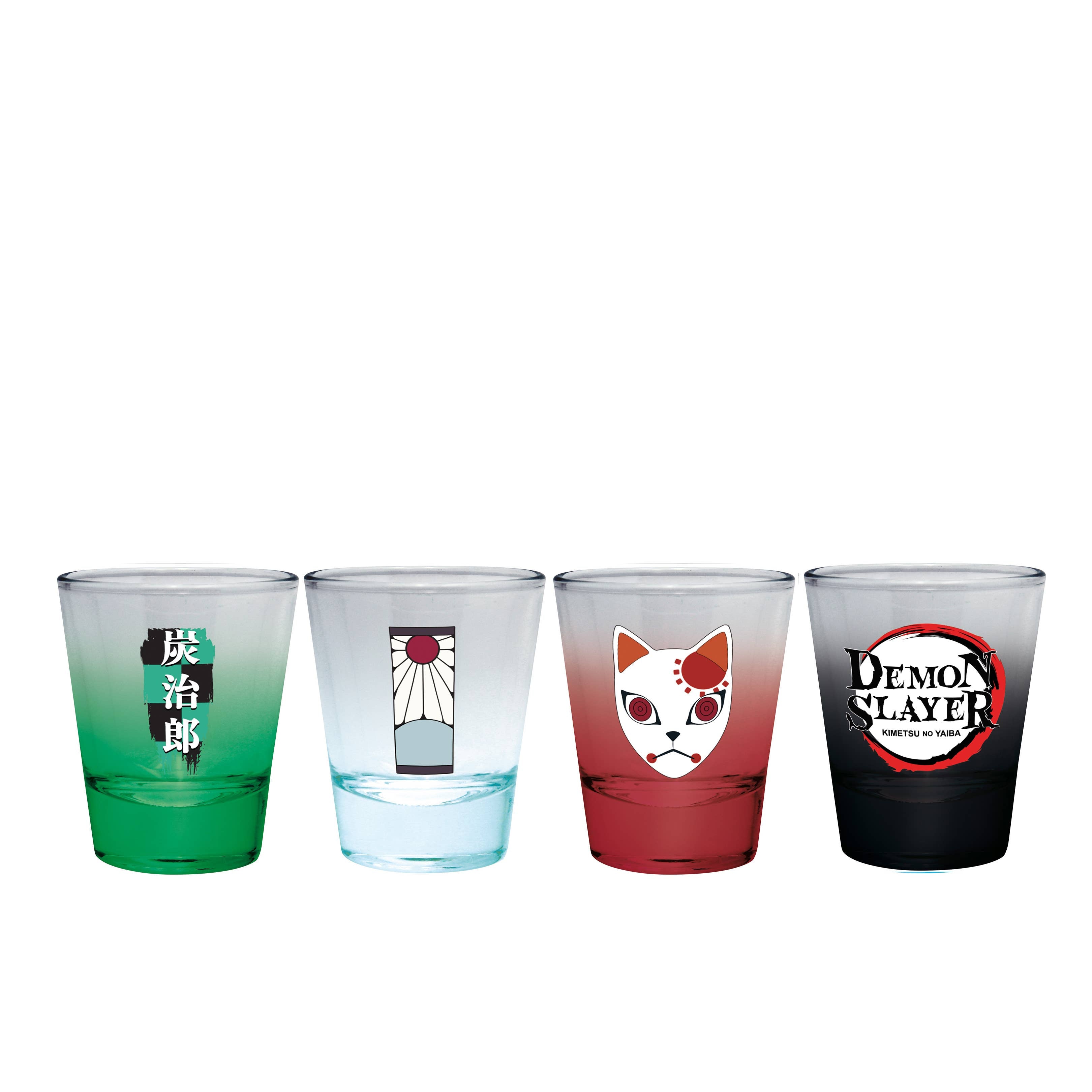 Demon Slayer Tanjiro Shot Glasses 4pcs