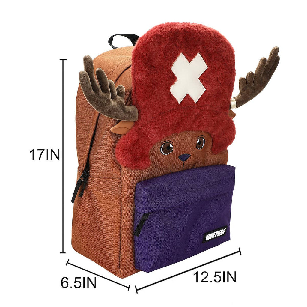 One Piece Live Action Chopper Adult 17” Novelty Character Backpack