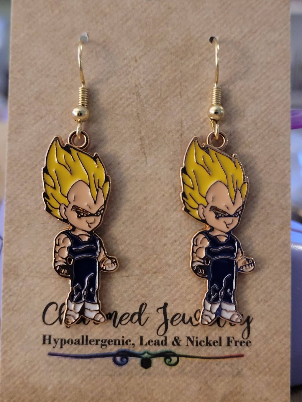 Shounen Anime Inspired Earrings, Necklaces & Zipper Pulls