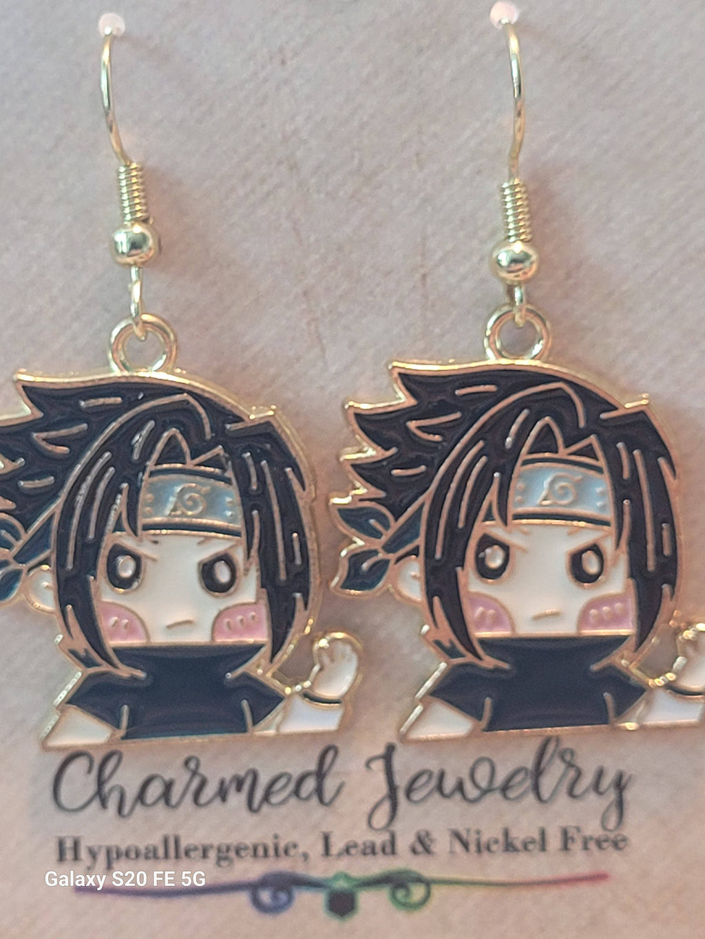 Shounen Anime Inspired Earrings, Necklaces & Zipper Pulls