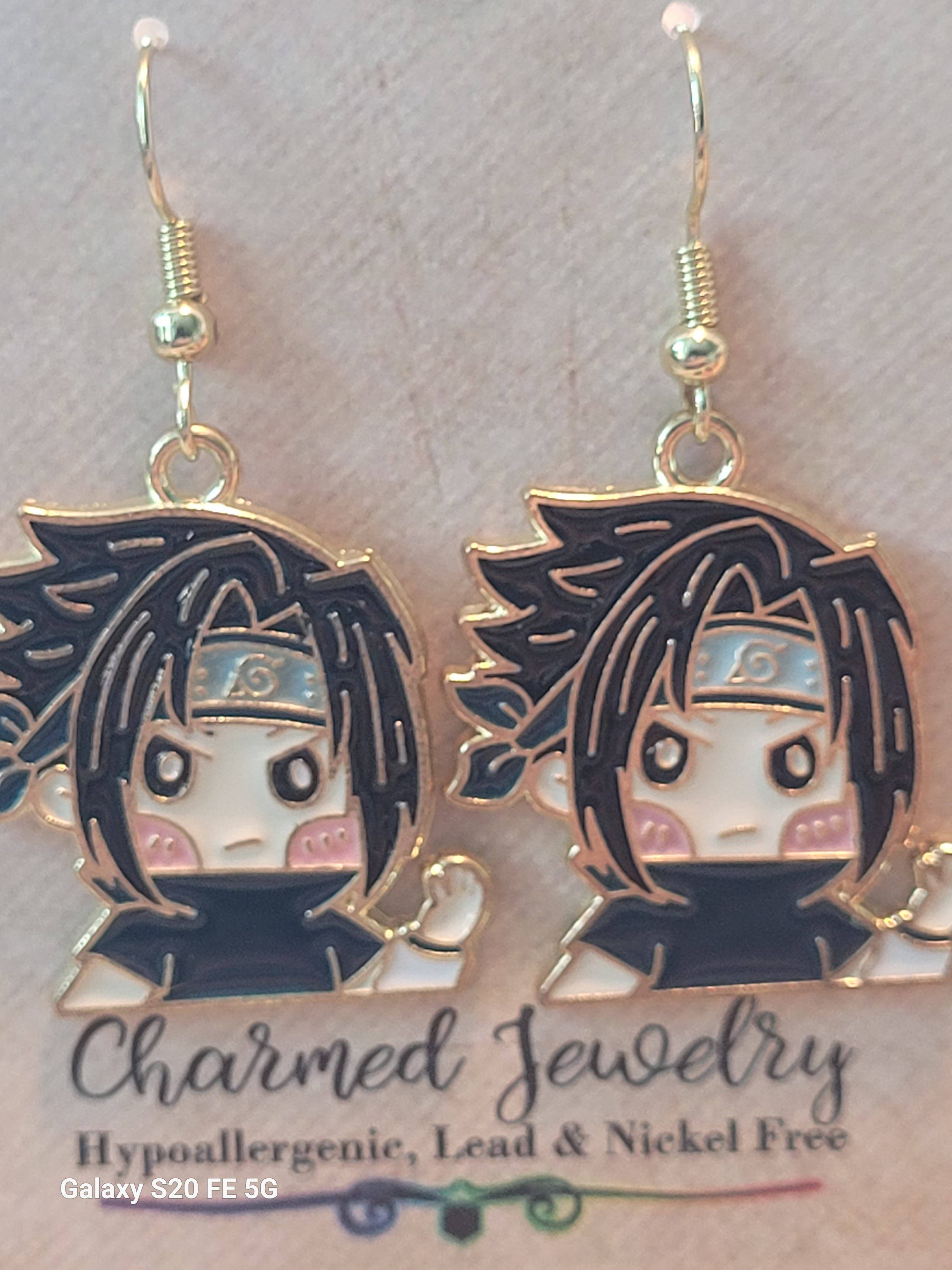Shounen Anime Inspired Earrings, Necklaces & Zipper Pulls