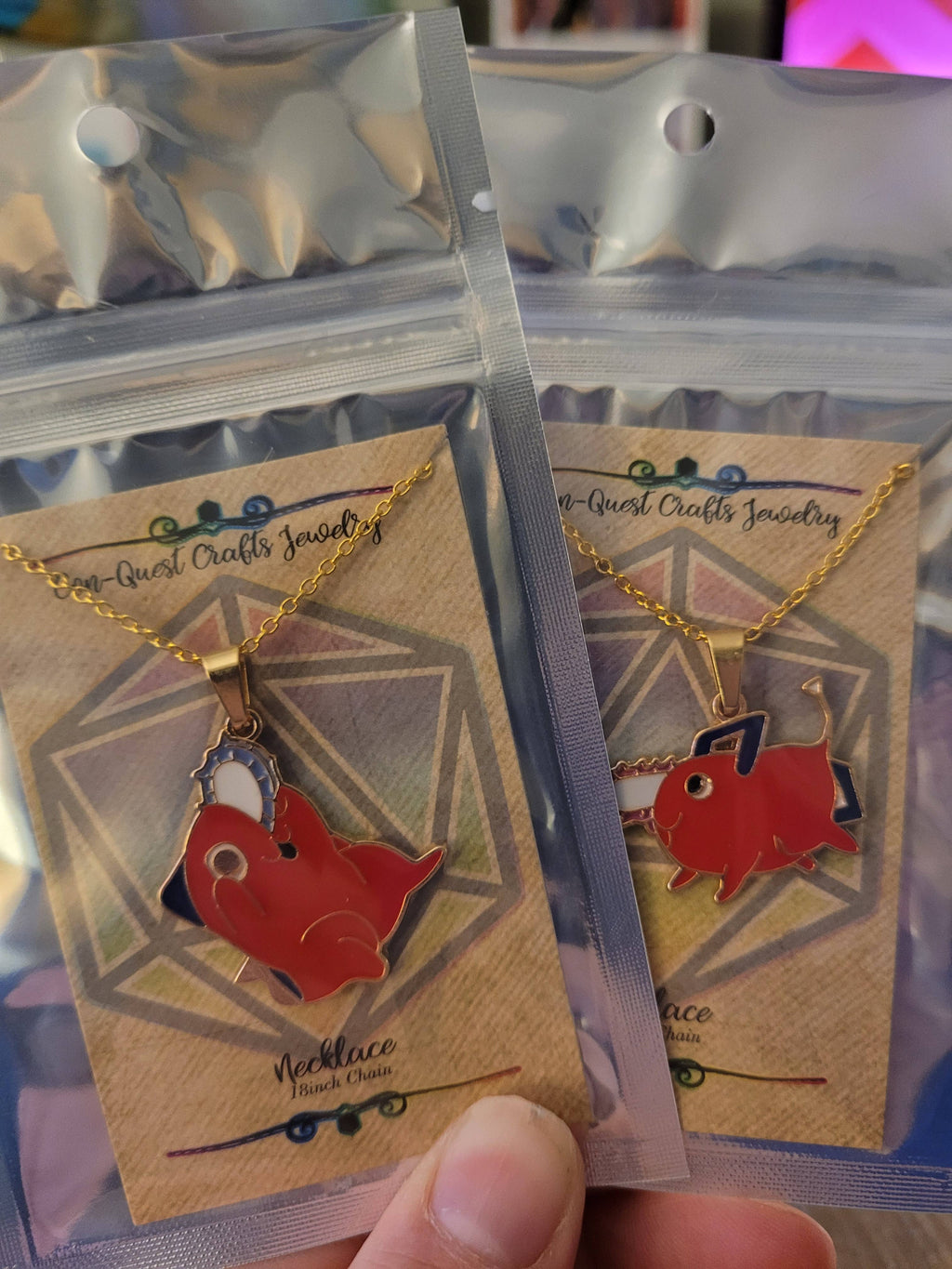 Shounen Anime Inspired Earrings, Necklaces & Zipper Pulls