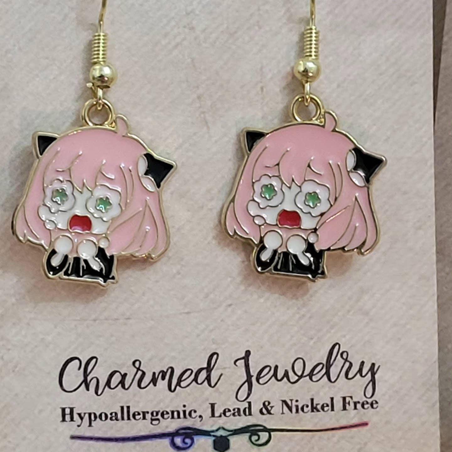 Shounen Anime Inspired Earrings, Necklaces & Zipper Pulls