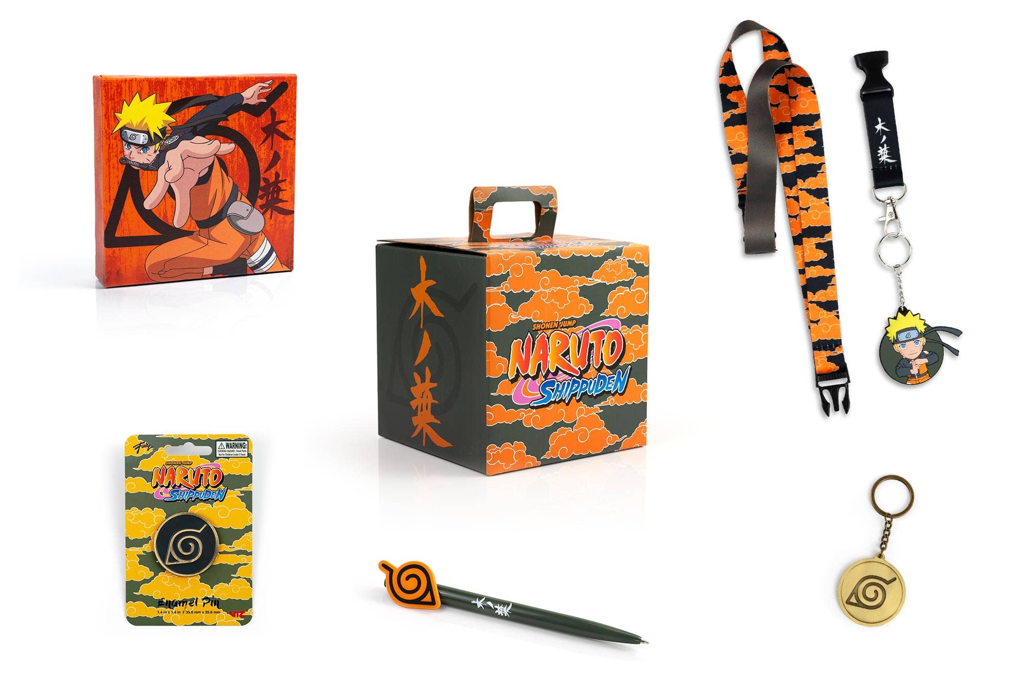 Naruto Shippuden Konoha Collectors Box – 5-Piece Official Gift Set
