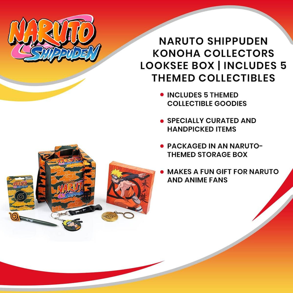 Naruto Shippuden Konoha Collectors Box – 5-Piece Official Gift Set