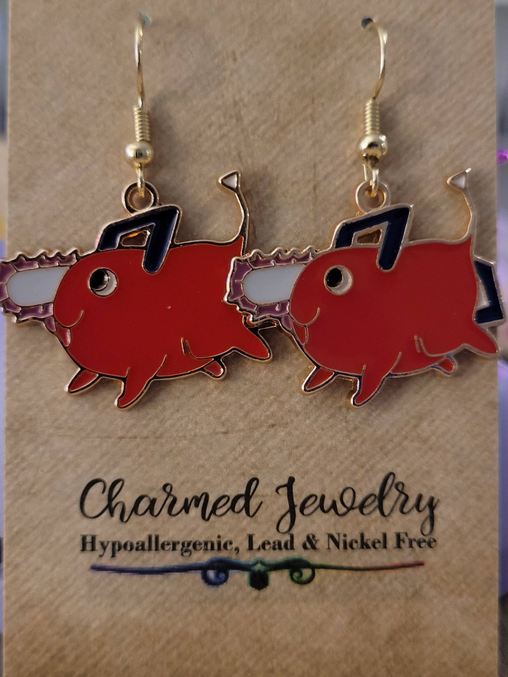 Shounen Anime Inspired Earrings, Necklaces & Zipper Pulls