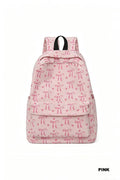 Coquette Bow Corduroy Backpack