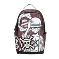 One Piece Luffy Backpack – 18.5" Brown Anime Backpack with Laptop Sleeve