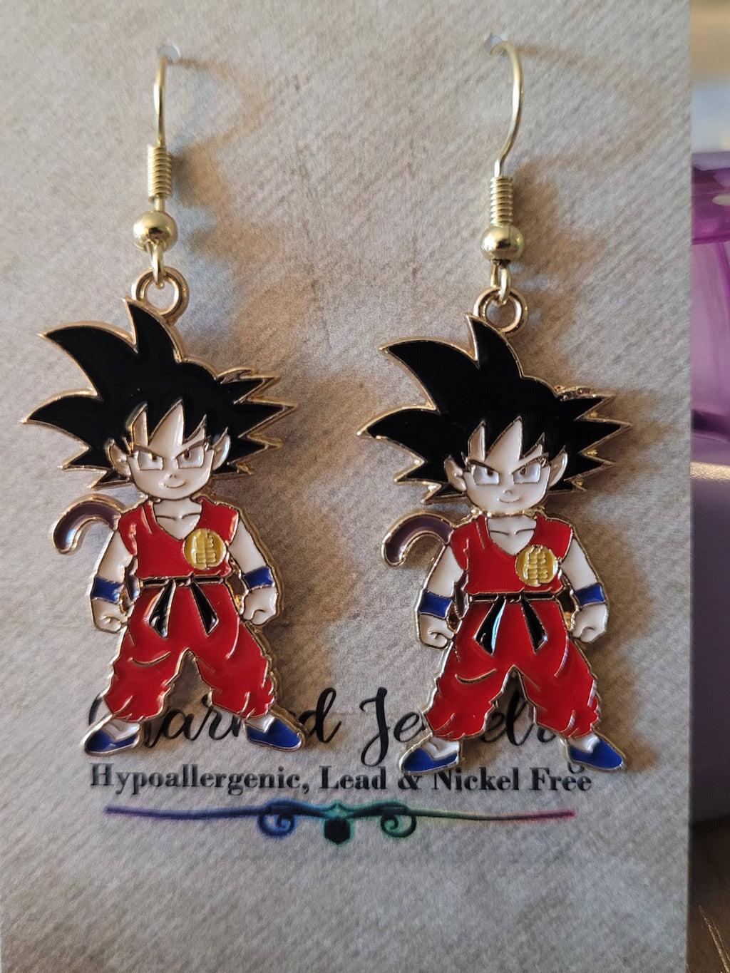 Shounen Anime Inspired Earrings, Necklaces & Zipper Pulls
