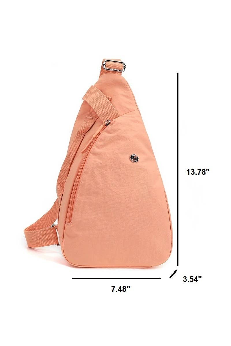 Weather Resistant Crossbody Sling Bag