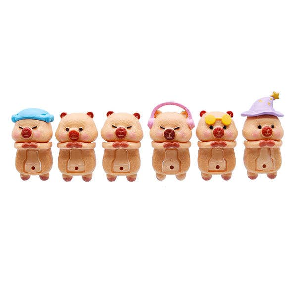 Capybara Huggers Phone Figurine – Series 3 Blind Bag Collectible