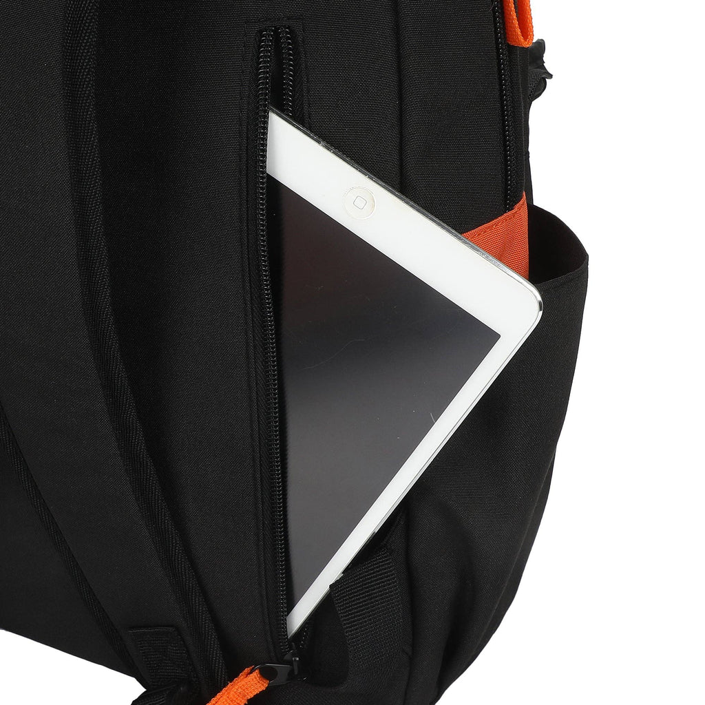 Dragon Ball Z Goku Symbols Adult Commuter Backpack – 17.5" Black Laptop Bag