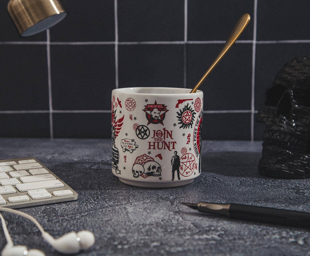 Supernatural Red All Over Print 13oz Stacking Mug