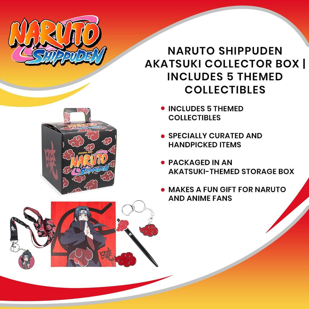 Naruto Akatsuki Collector Looksee Box 5 Themed Collectibles