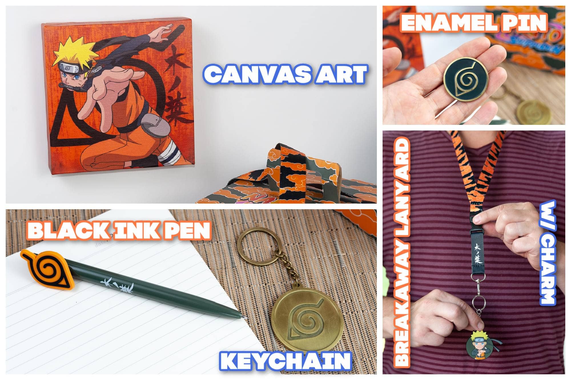 Naruto Shippuden Konoha Collectors Box – 5-Piece Official Gift Set